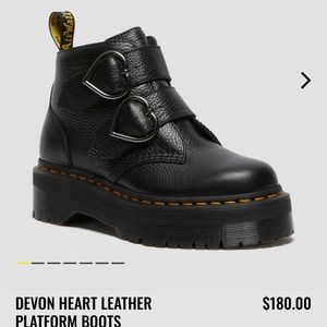 Doc Martens Devon Heart Boots Ss 9
